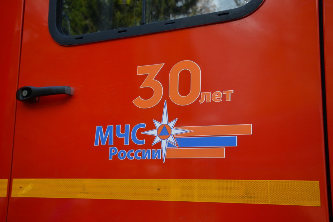 Пожарные подразделения выезжали на пожар в Холмогорском МО